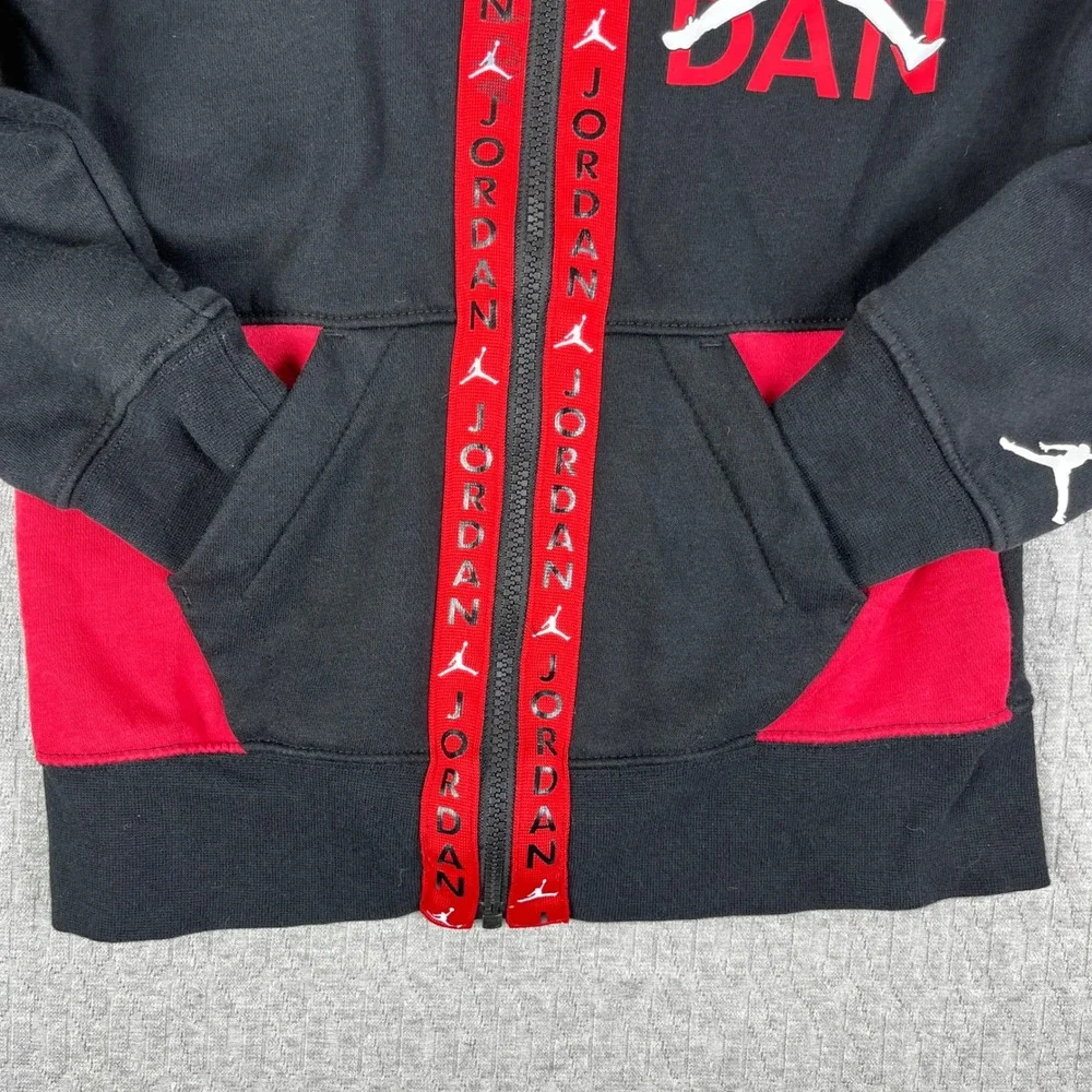 Nike Michael Air Jordan‎ Hoodie Kids Youth S Full Zip Jumpman NBA Pro basketball